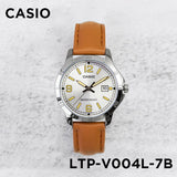 Casio Standard Date Ladies Belt Watch LTP-V004L-7BUDF