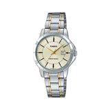 Casio Standard Date Ladies Chain Watch LTP-V004SG-9AUDF