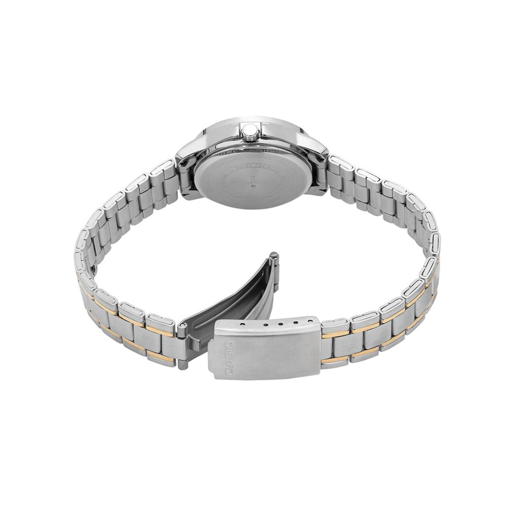 Casio Standard Date Ladies Chain Watch LTP-V004SG-9AUDF