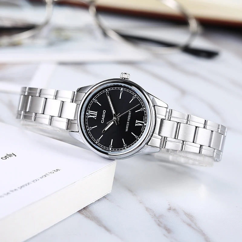 Casio Standard Ladies Chain Watch LTP-V005D-1B2UDF