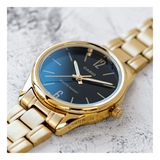 Casio Standard Golden Ladies Chain Watch LTP-V005G-1BUDF