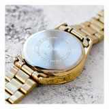 Casio Standard Golden Ladies Chain Watch LTP-V005G-1BUDF