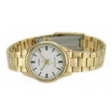Casio Standard Golden Ladies Chain Watch LTP-V005G-7AUDF