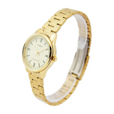 Casio Standard Golden Ladies Chain Watch LTP-V005G-9AUDF