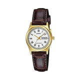Casio Standard Day Date Ladies Belt Watch LTP-V006GL-7BUDF