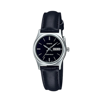 Casio Standard Day Date Ladies Belt Watch LTP-V006L-1B2UDF