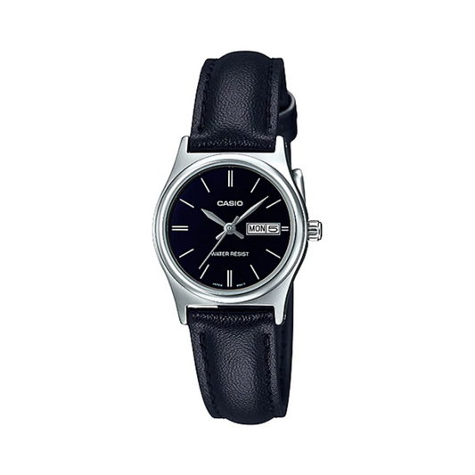 Casio Standard Day Date Ladies Belt Watch LTP-V006L-1B2UDF