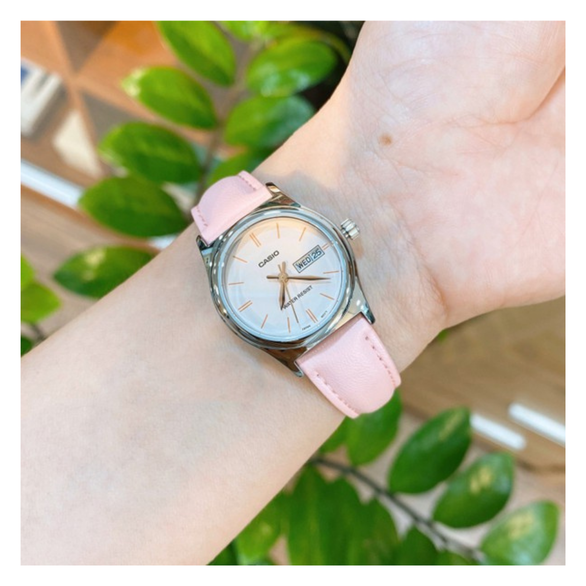 Casio Standard Day Date Ladies Belt Watch LTP-V006L-4BUDF