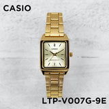 Casio Standard Golden Ladies Chain Watch LTP-V007G-9EUDF