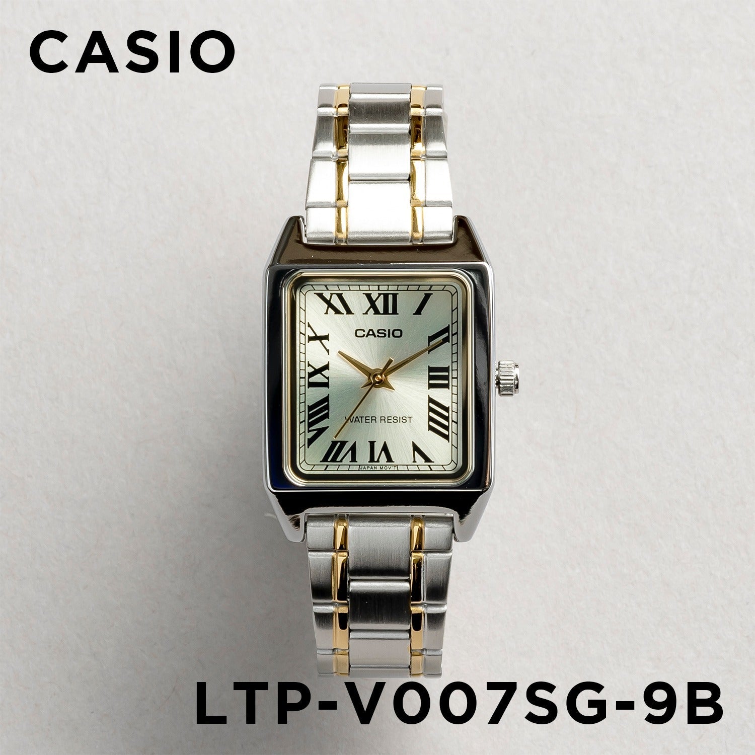 Casio Standard Two Tone Ladies Chain Watch LTP-V007SG-9BUDF