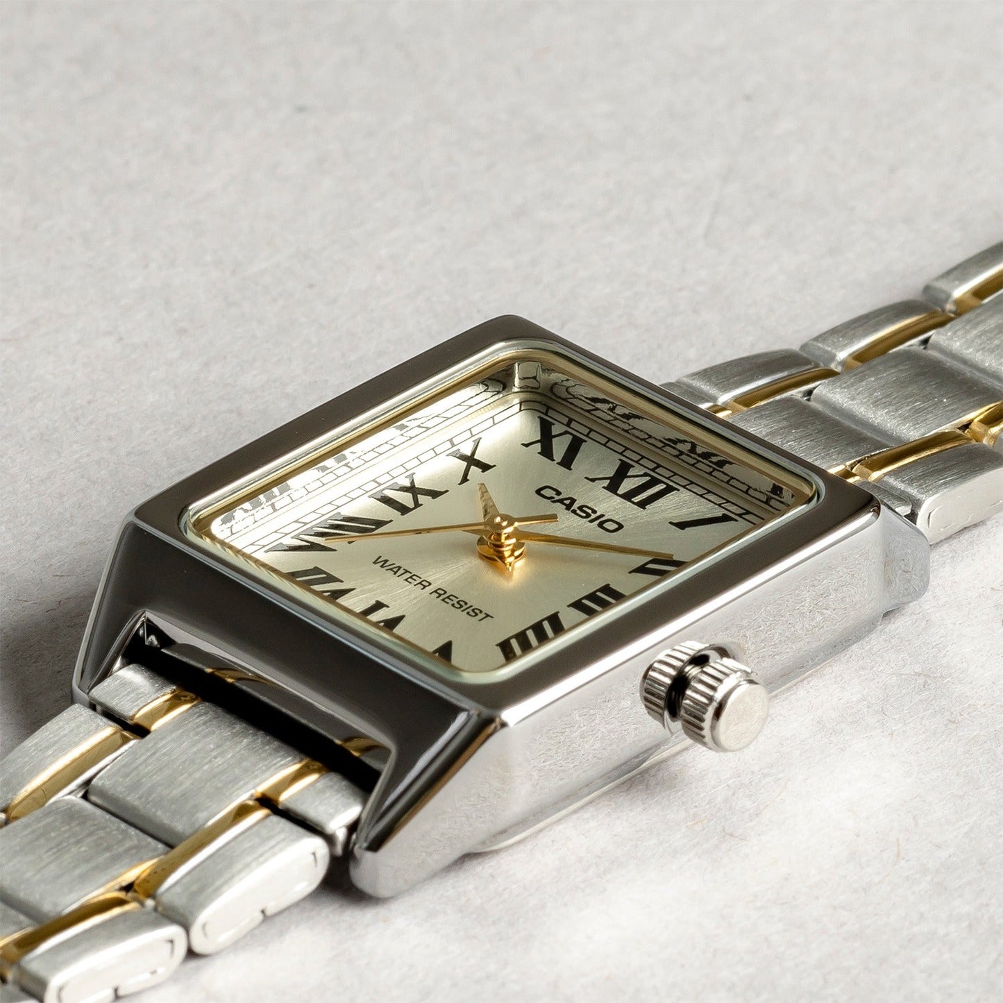 Casio Standard Two Tone Ladies Chain Watch LTP-V007SG-9BUDF