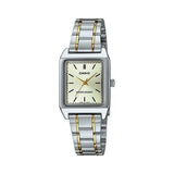 Casio Standard Two Tone Ladies Chain Watch LTP-V007SG-9EUDF