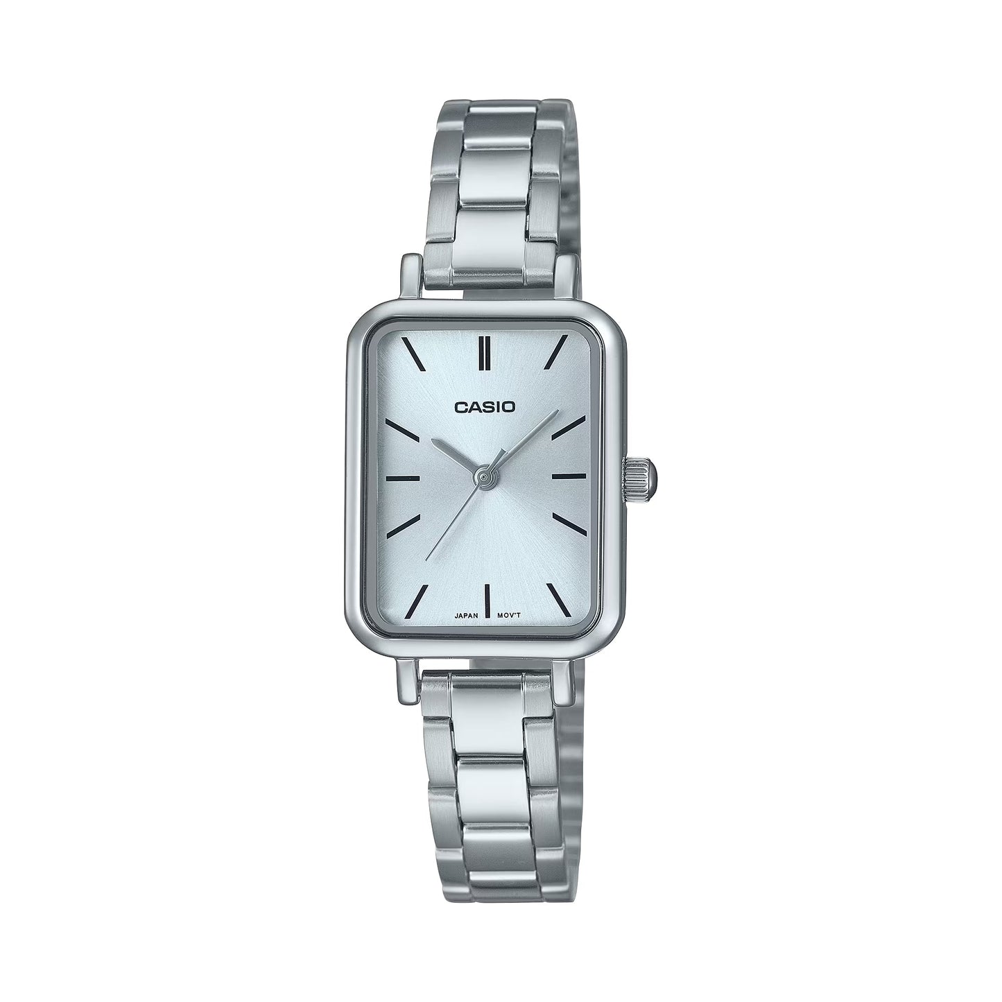 Casio Standard Silver Ladies Chain Watch LTP-V009D-2EUDF