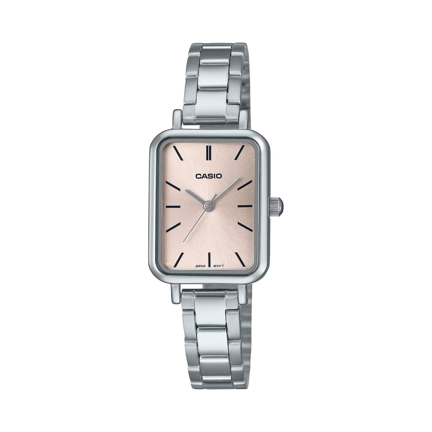 Casio Standard Silver Ladies Chain Watch LTP-V009D-4EUDF
