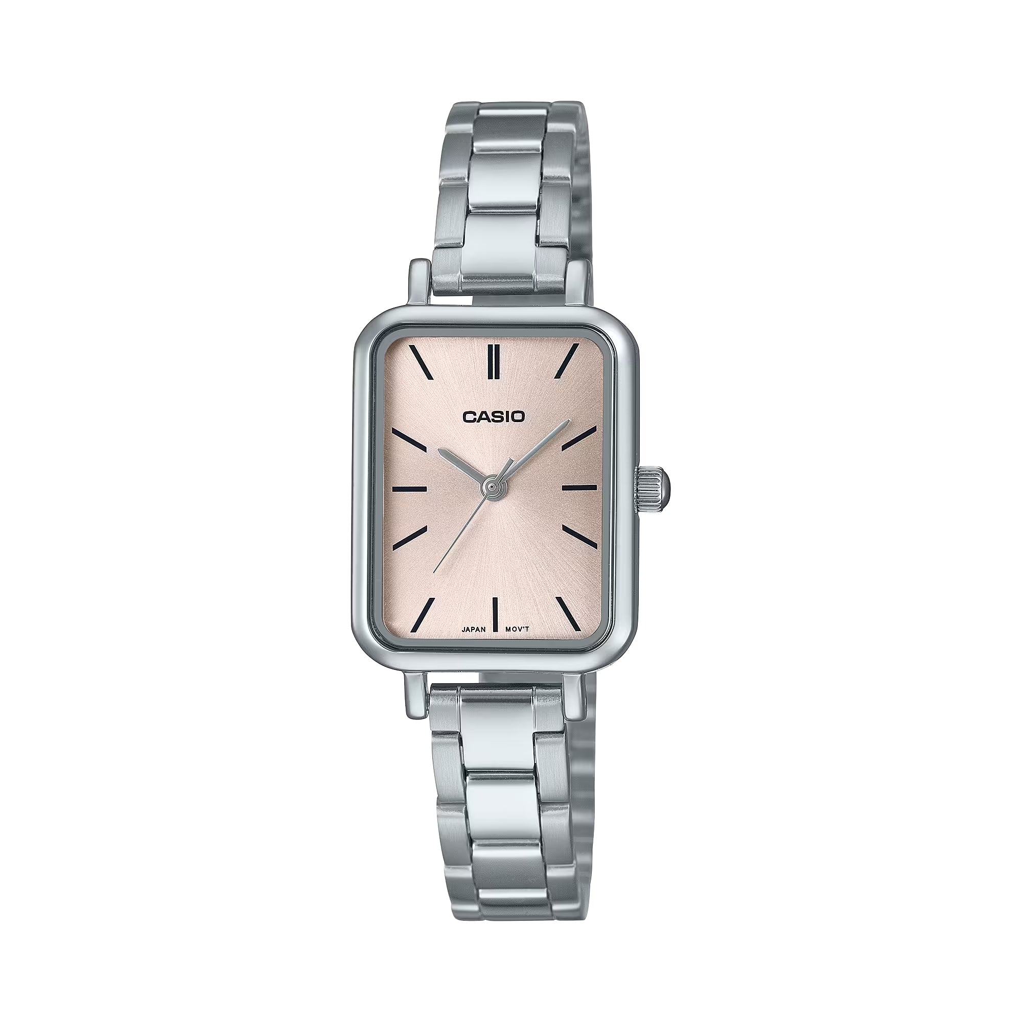 Casio Standard Silver Ladies Chain Watch LTP-V009D-4EUDF
