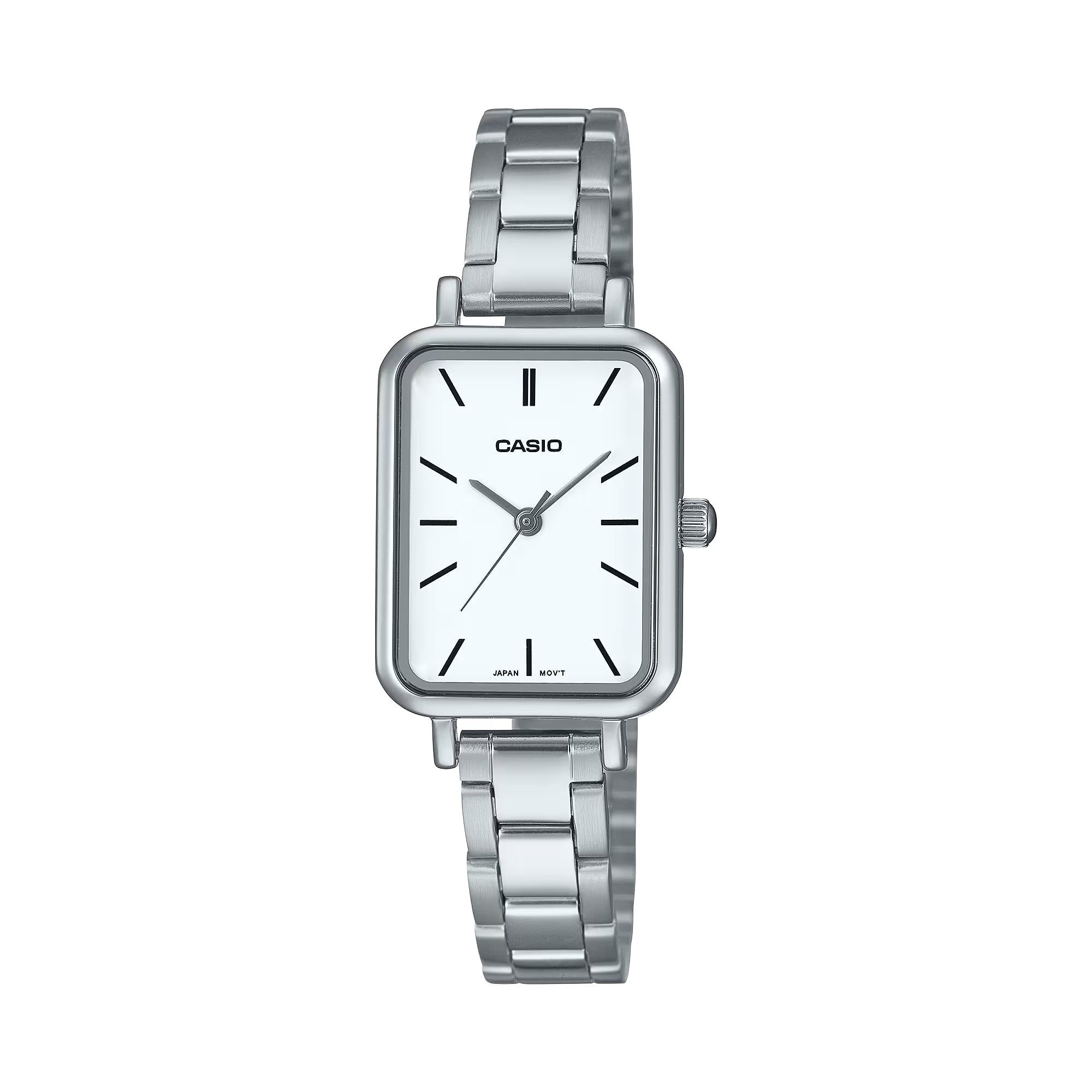 Casio Standard Silver Ladies Chain Watch LTP-V009D-7EUDF