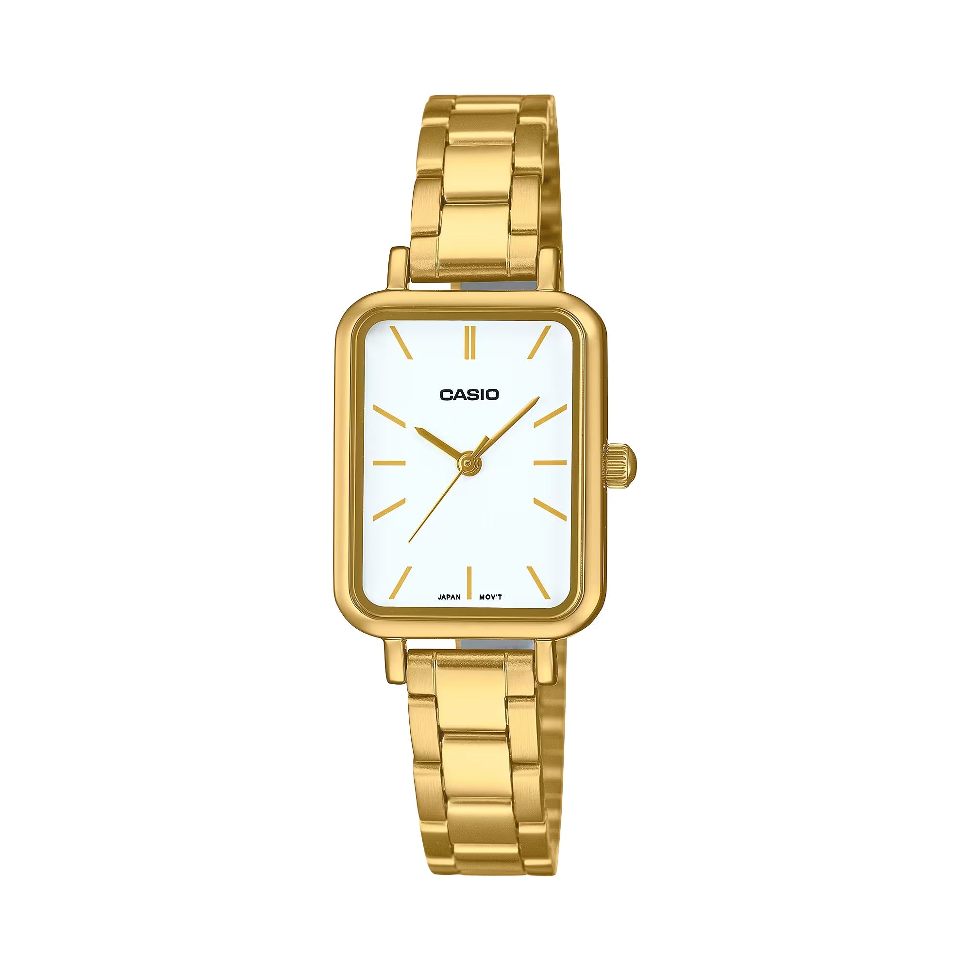 Casio Standard Golden Ladies Chain Watch LTP-V009G-7EUDF