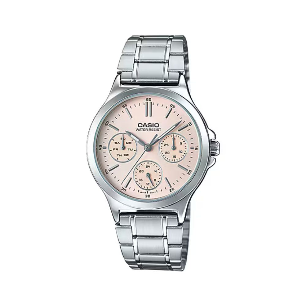 Casio Enticer Multifunction Ladies Chain Watch LTP-V300D-4AUDF