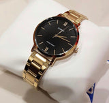 Casio Standard Golden Ladies Chain Watch LTP-VT01G-1BUDF