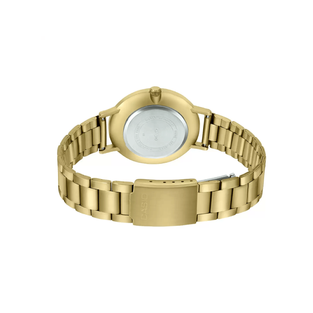 Casio Standard Golden Ladies Chain Watch LTP-VT01G-1BUDF