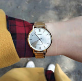 Casio Standard Golden Ladies Chain Watch LTP-VT01G-9BUDF