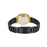Casio Standard Golden Black Ladies Chain Watch LTP-VT01GB-1BUDF