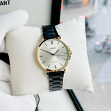 Casio Standard Golden Black Ladies Chain Watch LTP-VT01GB-9BUDF