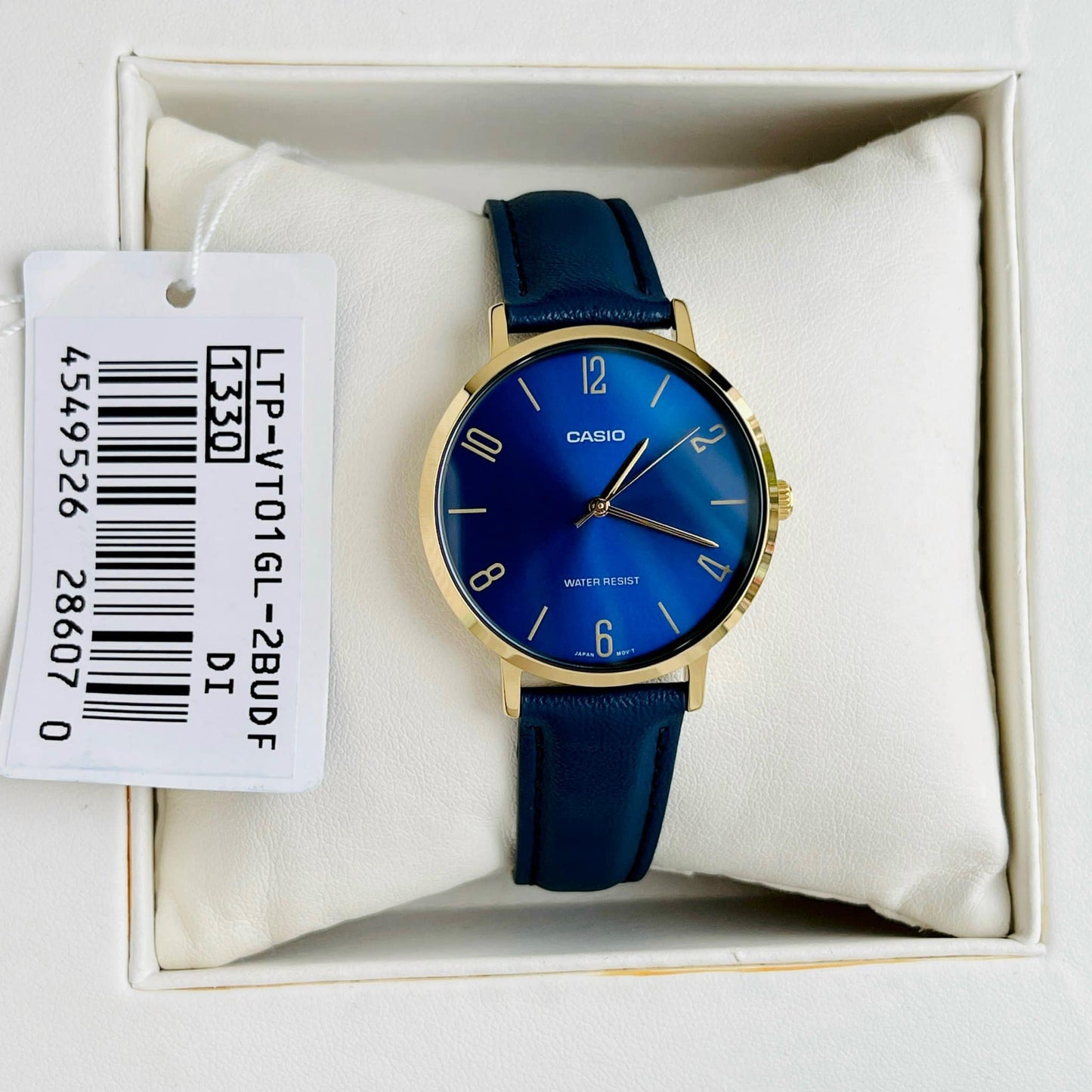 Casio Standard Golden Ladies Belt Watch LTP-VT01GL-2BUDF