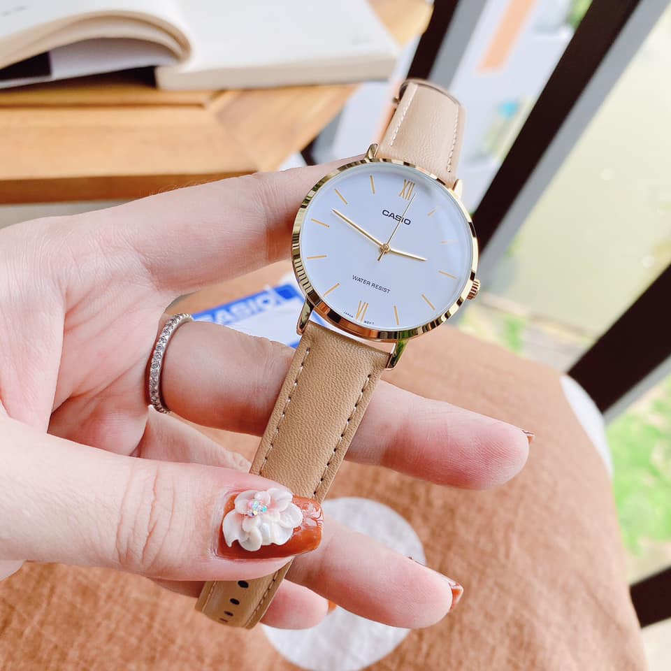 Casio Standard Golden Ladies Belt Watch LTP-VT01GL-7BUDF