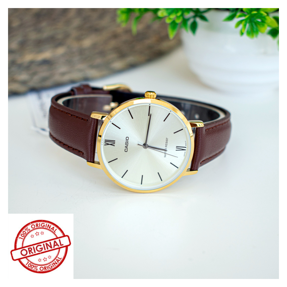 Casio Standard Golden Ladies Belt Watch LTP-VT01GL-9BUDF