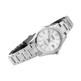 Casio Enticer Ladies Sapphire Date Stainless Steel Chain Watch LTS-100D-7AVDF