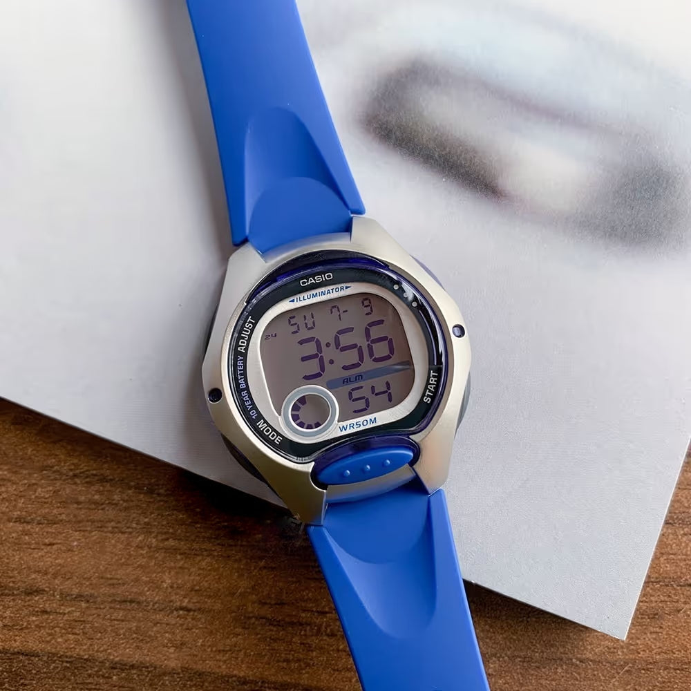 Casio Standard Digital Kids Resin Belt Watch LW-200-2AVDF