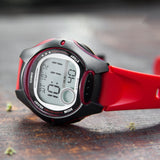 Casio Standard Digital Kids Resin Belt Watch LW-200-4AVDF