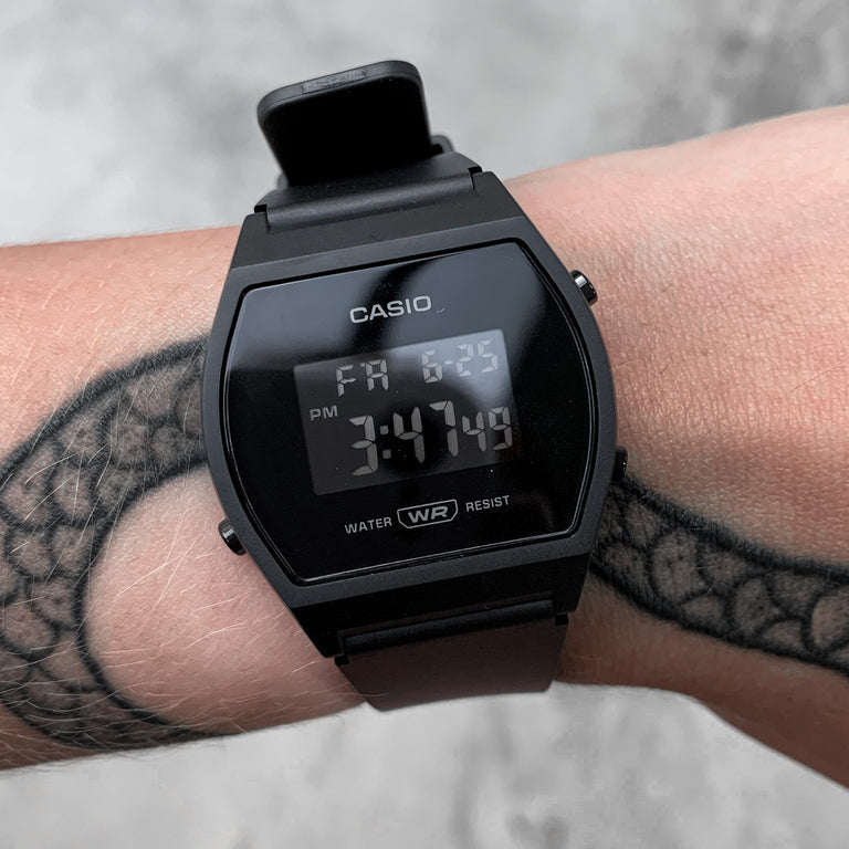 Casio Pop Digital Resin Belt Watch LW-204-1BDF