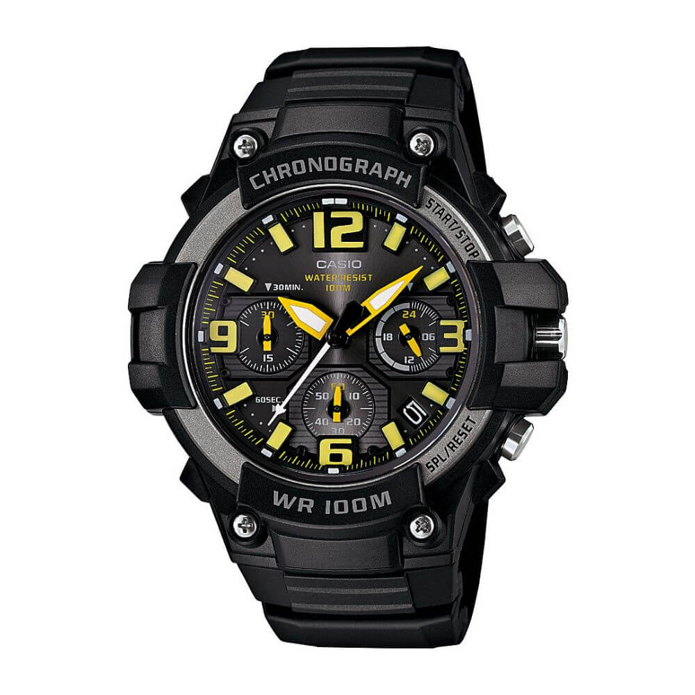 Casio Youth Chronograph Sports Resin Belt Watch MCW-100H-9AVDF