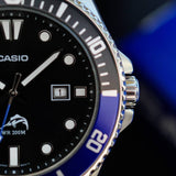 Casio Standard Duro Marlin Date Resin Belt Watch MDV-106B-1A1VCF