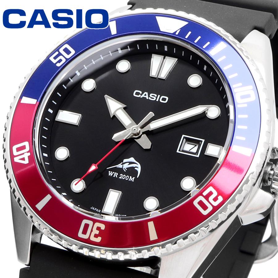 Casio Standard Duro Marlin Date Resin Belt Watch MDV-106B-1A2VCF
