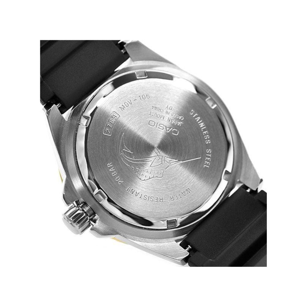 Casio Standard Duro Marlin Date Resin Belt Watch MDV-106B-2AVCF