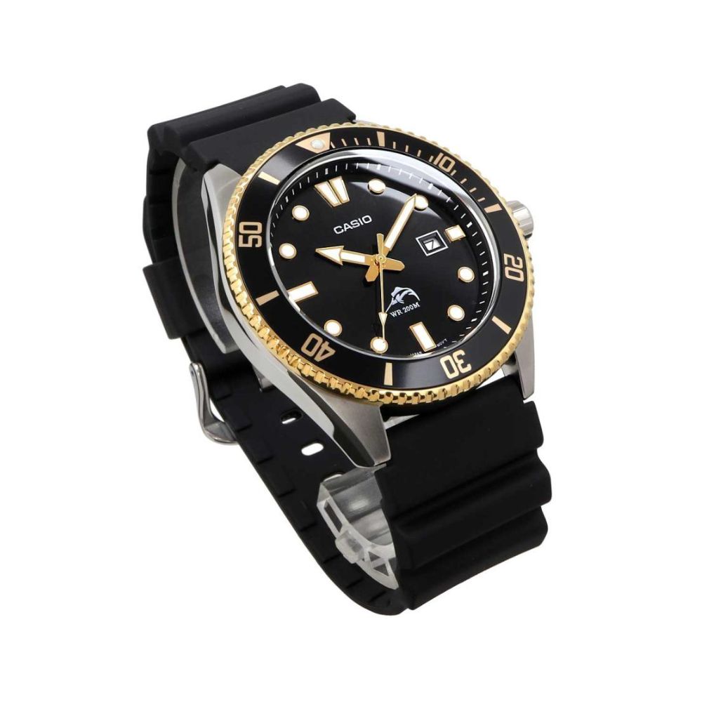 Casio Standard Duro Marlin Date Resin Belt Watch MDV-106G-1AVCF