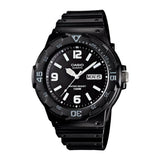 Casio Youth Day Date Resin Belt Watch MRW-200H-1B2VDF
