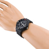 Casio Youth Day Date Resin Belt Watch MRW-200H-1BVDF