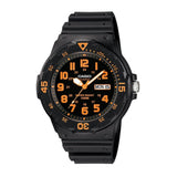 Casio Youth Day Date Resin Belt Watch MRW-200H-4BVDF