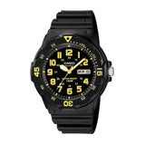 Casio Youth Day Date Resin Belt Watch MRW-200H-9BVDF