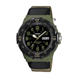 Casio Youth Day Date Nylon Belt Watch MRW-200HB-3BVDF