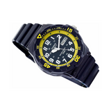 Casio Youth Day Date Blue Resin Belt Watch MRW-200HC-2BVDF