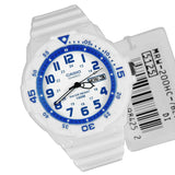 Casio Youth Day Date White Resin Belt Watch MRW-200HC-7B2VDF