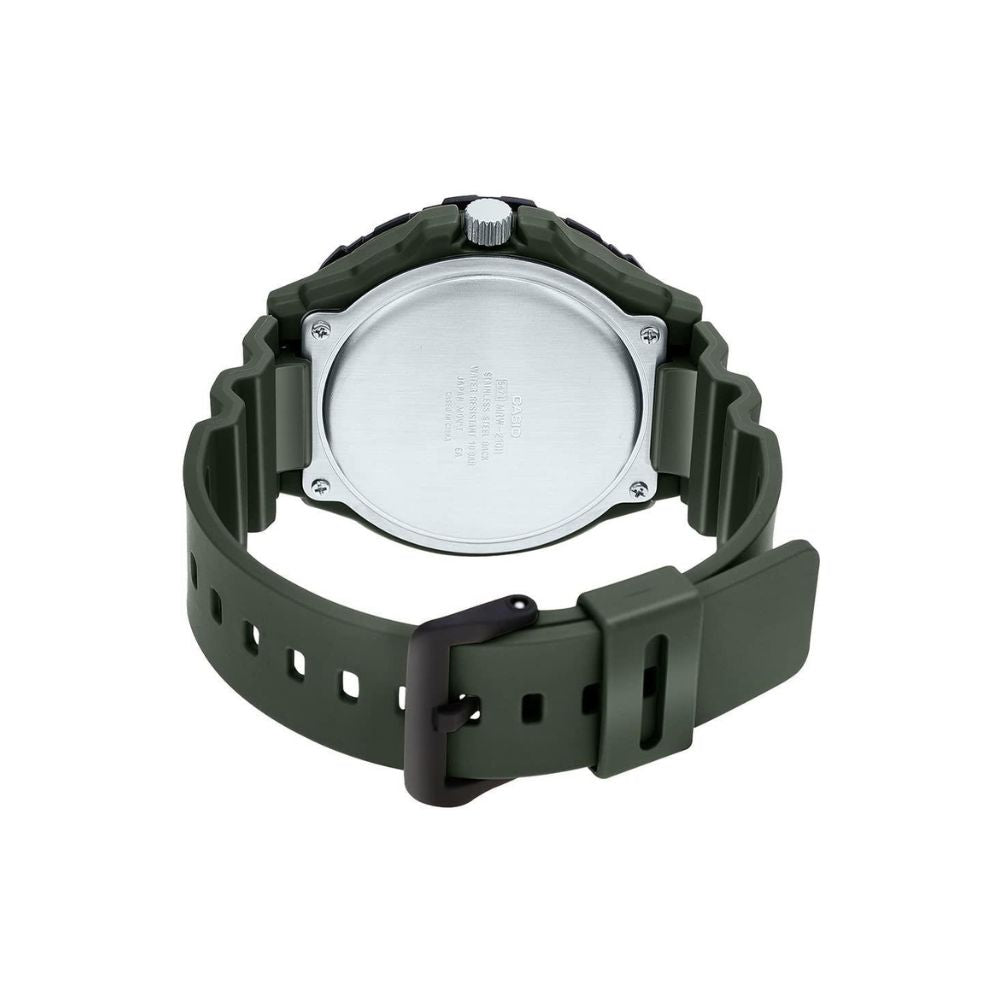 Casio Youth Day Date Resin Belt Watch MRW-210H-3AVDF