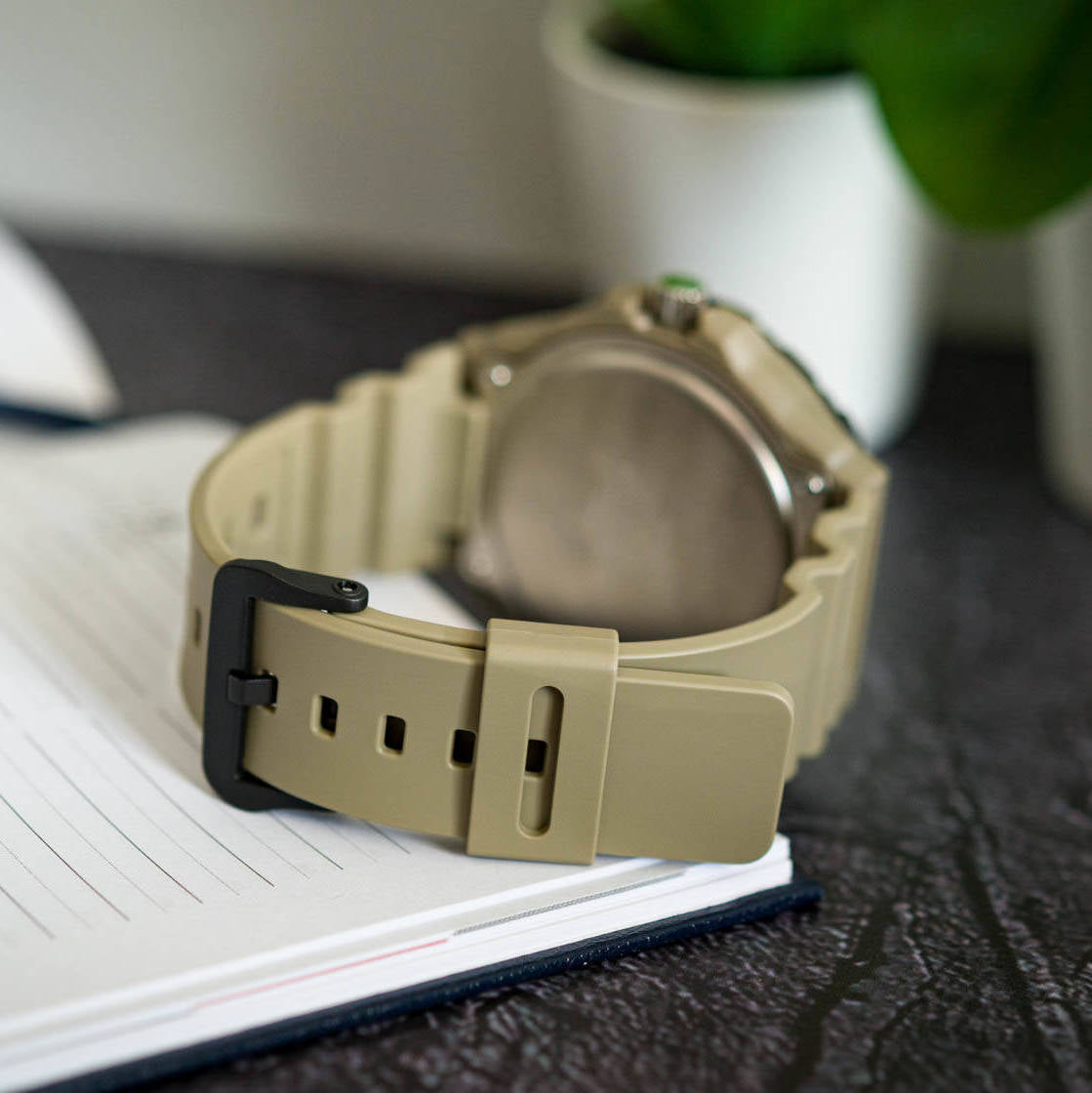 Casio Youth Day Date Resin Belt Watch MRW-210H-5AVDF