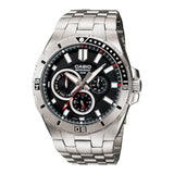 Casio Enticer Multifunction Stainless Steel Chain Watch MTD-1060D-1AVDF