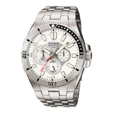 Casio Enticer Multifunction Stainless Steel Chain Watch MTD-1060D-7AVDF